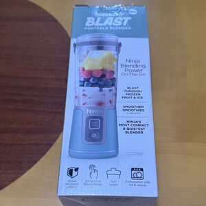 Ninja Blast Portable Blender in Soft Blue